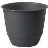 Pot en plastique noir granite Poetic Joy 60 - Ø 58,8 x H 48,8 cm