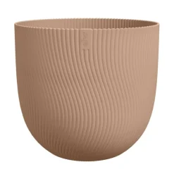 Pot en polypropylène argile froide Elho Sereh Round - Ø 47 x 40,1 cm