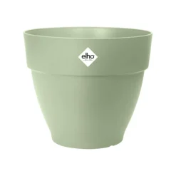 Pot en polypropylène vert pistache Elho Vibia Campana - Ø 30 x 25,8 cm