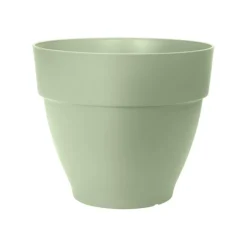 Pot en polypropylène vert pistache Elho Vibia Campana - Ø 30 x 25,8 cm