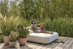 Pot en polypropylène vert scandinave Elho Sereh Round - Ø 39 x 33,3 cm