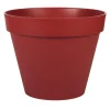 Pot gamme Toscane rouge Ø 40 cm