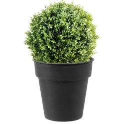 Pot horticole en acier peint anthracite Ø 32 x H 28 cm