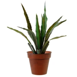 Pot horticole en acier peint brun antique Ø 22 x H 20 cm