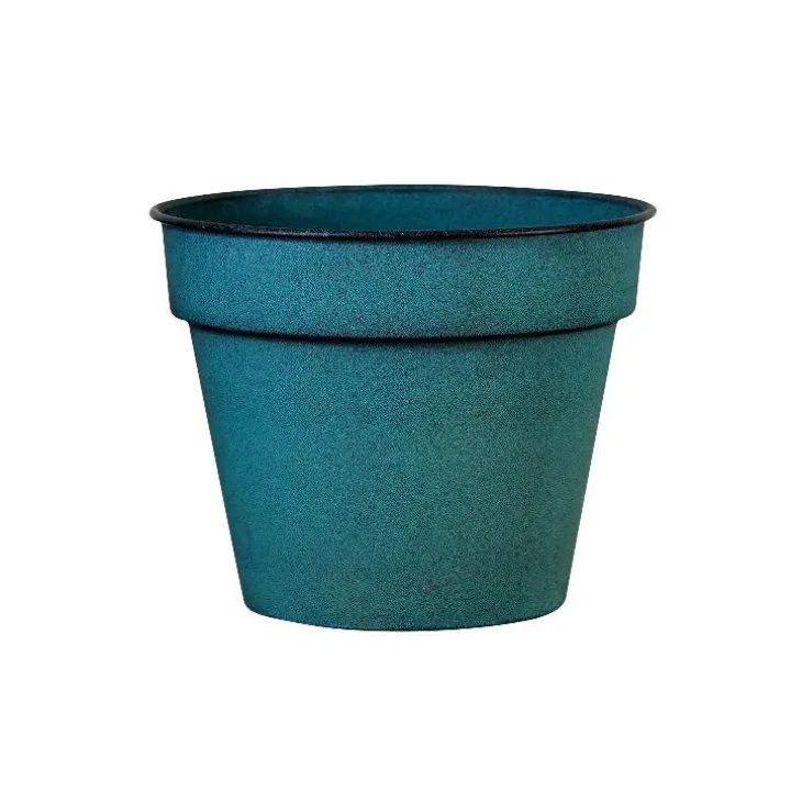 Pot horticole Reb bleu mat Ø 22 x H 20 cm