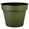 Pot horticole Reb vert mat Ø 22 x H 20 cm