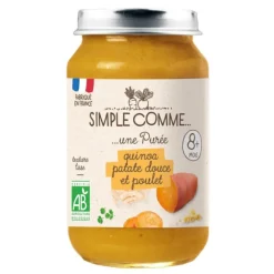 Pot quinoa patate douce poulet bio Simple Comme - 200g