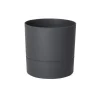 Pot rond Aquaduo gris anthracite 3,5 L