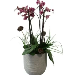 Pot rond en corde Ø 27 cm