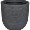 Pot rond Granit gris Ø 45 x 43 cm de 55 L