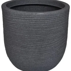 Pot rond Granit gris Ø 35 x 34 cm de 25 L