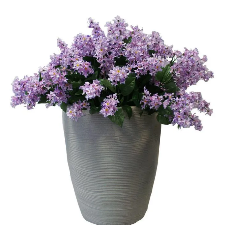 Pot rond haut en corde Ø 37 cm