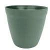 Pot rond lilo Poetic botanic® coloris vert en plastique recyclé 20,8 L - Ø 35 cm