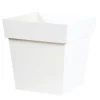 Pot Toscane Blanc L.39x39 x H.39 cm 38 litres