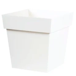 Pot Toscane Blanc L.39x39 x H.39 cm 38 litres