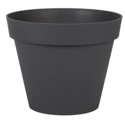 Pot Toscane Gris anthracite Ø.30 x H.26 cm