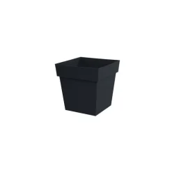 Pot Toscane Gris anthracite L.39x39 x H.39 cm