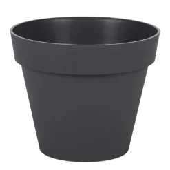 Pot Toscane Gris anthracite Ø.20 x H.17 cm