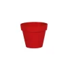 Pot Toscane Rouge rubis Ø.30 x H.26 cm