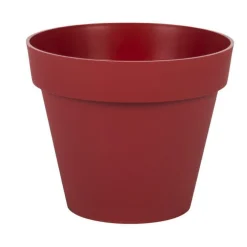 Pot Toscane Rouge rubis Ø.20 x H.17 cm