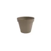 Pot Toscane Taupe Ø.25 x H.20,5 cm