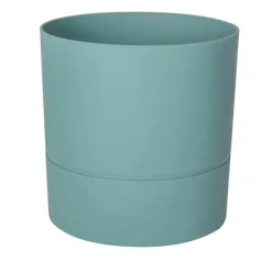 Pot vert eucalyptus Eda Aquaduo - Ø 24,3 x H 24,3 cm