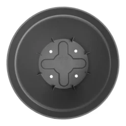 Pot vibia campana rond Elho de 41 L coloris noir Ø 40 x H 33 cm