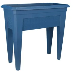 Potager sur pieds coloris bleu 42 litres Riviera Izigarden - 59,50 x 33 x 73,5 cm