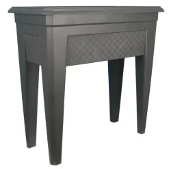 Potager sur pieds coloris gris 42 litres Riviera Izigarden - 59,50 x 33 x 73,5 cm