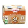 Pots de panais et jambon de Corrèze Babybio 2 x 200 g