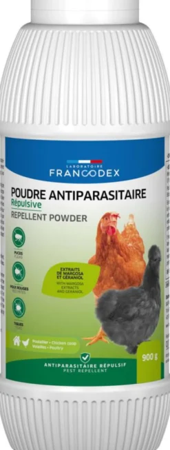 Poudre antiparasitaire pour volaille Francodex - 900 g