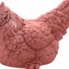 Poule en terre cuite rouge Anticomestiere Gallina galestro Anticomestiere - 20 x 15 x 15 cm