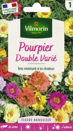Pourpier Double varié Vilmorin - graines à semer