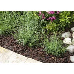 Pouzzolane rouge pour jardin de calibre 16 à 25 mm en sac de 20 L