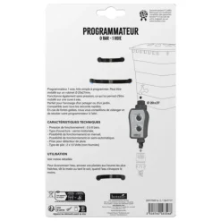 Programmateur d'arrosage 0 bar - 1 voie botanic® - Fonctionne sans pression
