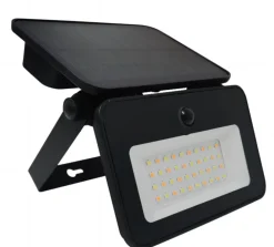 Projecteur mural Odessa 1000 lm coloris noir en verre Watt & Home - 15 cm