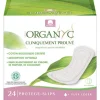Protège slips bio flux léger en pochette individuelle x 24