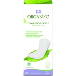 Protège slips bio flux léger en boite de 24
