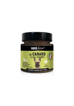 Pâtée pour chien adulte "Les cuisinés" Hamiform au canard & aux légumes - 250 g