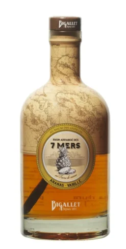 Punch au rhum ananas vanille Bigallet - 70 cl