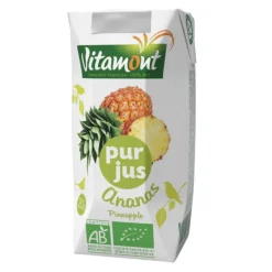 Pur jus d’ananas bio 6 x 20 cl