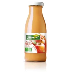 Pur jus de pommes bio Vitamont - 25 cl