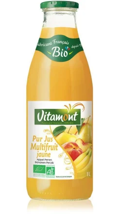 Pur jus multifruit bio Vitamont – 1 L