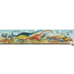 Puzzle panoramique Janod Dinosaures - 100 pièces