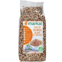 Quinoa duo rouge et blanc Markal - 500 g