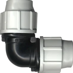 Raccord de compression avec coude égal Plasson Ø 25 mm