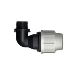 Raccord de compression avec coude fileté Plasson 20 x 27 x Ø 25 mm