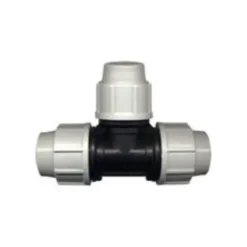 Raccord de compression avec té égal Plasson Ø 32 mm