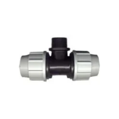 Raccord de compression avec té fileté Plasson 26 x 34 x Ø 32 mm