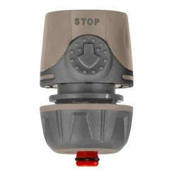 Raccord rapide stop bi-matière pour tuyaux Ø 15 mm
